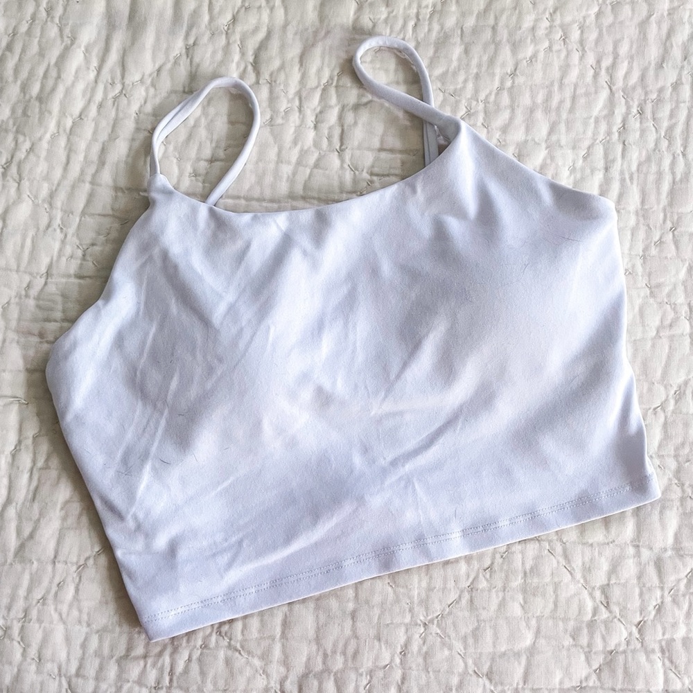 White Sports Bra🤍